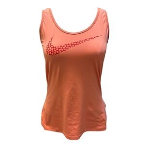Nike Coral Scoop Neck Performance Tank size M
